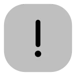 Warning Box SVG Icon